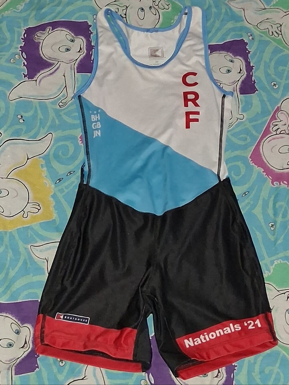 Boathouse Chicago Rowing Foundation CRF Unisuit Singlet Bodysuit Boathouse